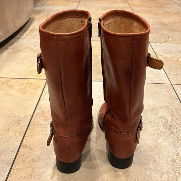 Dingo Women’s Zipper Up Leather Tall Boots size 8 - Picture 14 of 16